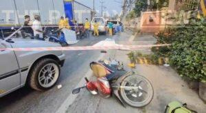 Two Burmese Workers Riding a Motorbike in Sri Racha Die in Collision With a Truck