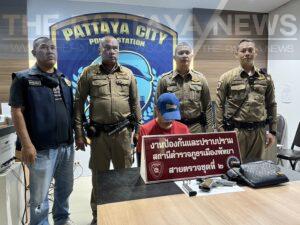 Pattaya Driver Caught with Knife and Gun at Checkpoint