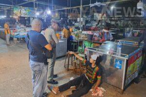 One Person Injured After Wild Brawl Involving Bombs and Firearms at Popular Pattaya Market
