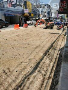 Pattaya Residents Concerned About Traffic During Songkran, Second Road Construction