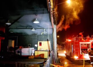 Fire Guts Pattaya Buffet Restaurant Overnight