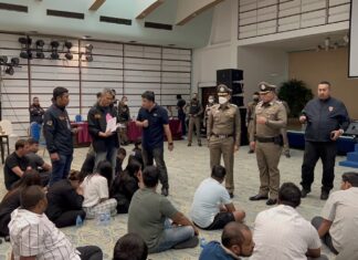 AGGIORNAMENTO: La coppia thailandese-indiana si confessa al Runing Casino di Pattaya