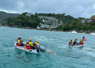UPDATE: Lifeless Body Believed to Be Missing Russian Tourist Found in Phuket Sea