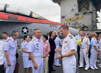 Pattaya Beach Hotels and Bars Benefited from Crew of USS Nimitz