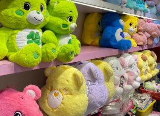 Raubkopien von Glücksbärchen im Wert von fast einer Million Baht auf Markt in Bangkok beschlagnahmt