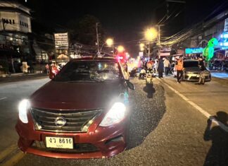 Two German Pedestrians Seriously Injured After Being Hit by Sedan in Pattaya