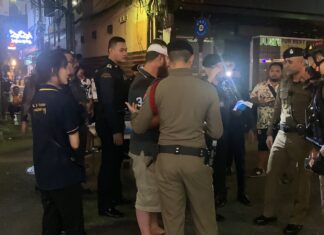 South African Man Injured After He Allegedly Refused to Pay Bill on Pattaya Walking Street
