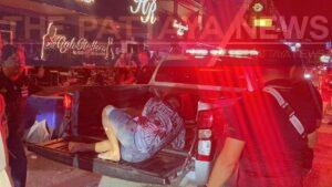 Alleged Car Thief Chased Down and Captured by Owner and Pattaya Residents