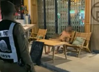 Krabi Police Help Intoxicated French Man Found Sleeping in his Birthday Suit in Public