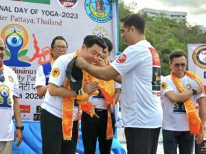 Pattaya City Celebrates International Yoga Day