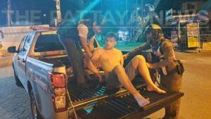 Naked British Man Goes Berserk in Pattaya Hotel