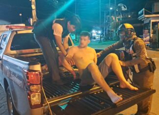 Naked British Man Goes Berserk in Pattaya Hotel