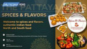 Spices & Flavors Brings Amazing High Quality Indian Food to Pattaya Beach