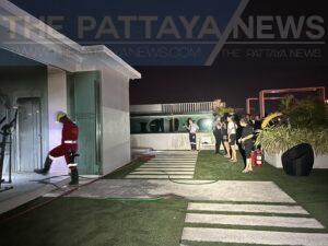Hotel Rooftop Sauna in Pattaya Bursts into Flames, No Injuries