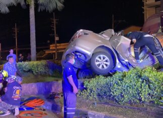 Two Young Russian Nationals Die in Car Wreck After Car Accident in Pattaya