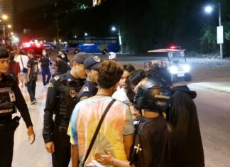 Two Teenagers Injured After Rival Teen Groups Brawl at Bali Hai Pier in Pattaya