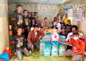 Pattaya Motorbike Group Donates Amenities and Food to People and Stray Animals in Ayutthaya