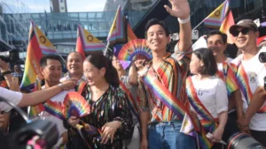 Thai PM-Hopeful Promises Marriage Equality at Bangkok Pride Event