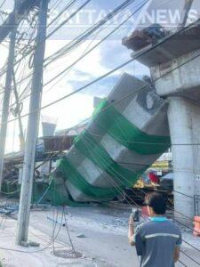 Under Construction Lat Krabang Overpass Bridge in Bangkok Collapses, Multiple Fatalities and Injuries Reported