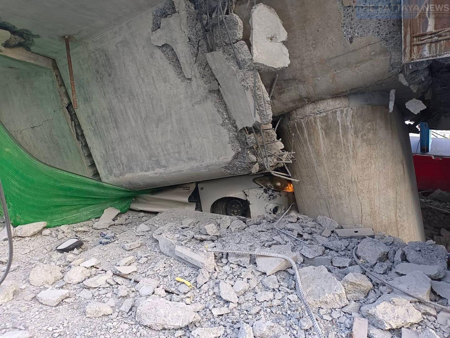 Under Construction Lat Krabang Overpass Bridge in Bangkok Collapses,  Multiple Fatalities and Injuries Reported - The Pattaya News