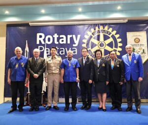 Rotary Club of Pattaya Welcomes New President