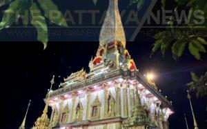 Foreign Man Climbs Famous Chalong Temple and Jumps