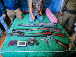 Banglamung Police Seize Multiple Firearms from Two Thai Men