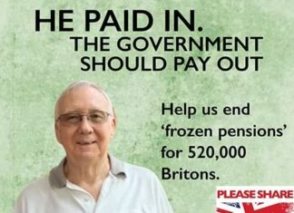 PRESS RELEASE: END FROZEN PENSIONS FOR BRITISH EX-PATS IN THAILAND