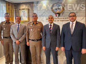 Pattaya Police Chief Teams Up with Kuwaiti Ambassador to Tackle Kuwaiti Motorbike Racers