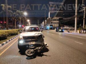 Collision on Pattaya Road Kills One Woman and Seriously Injures Another, Driver Admits to Drinking