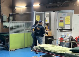 Мужчина попытался пронести пистолет в ночной клуб Паттайи и случайно выстрелил в ягодицы собственной сестре
