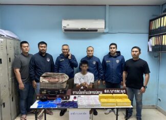 Chonburi Police Arrest Man with 70K Meth Pills, Officers Moved by Suspect’s Daughter’s Emotional Plea
