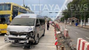 57-Year-Old Woman Killed in Collision with Minivan in Pattaya