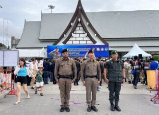 Pattaya Police Launch Crime Deterrence Operation to Build Tourist Trust Amid Visa Waiver Program