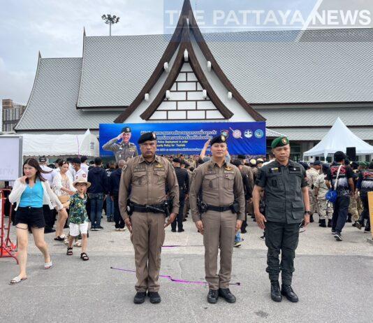 Pattaya Police Launch Crime Deterrence Operation to Build Tourist Trust Amid Visa Waiver Program