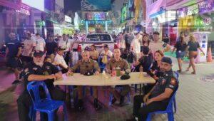 Pattaya City Attracts Many Tourists During Long Holiday, Prompting Safety Measures