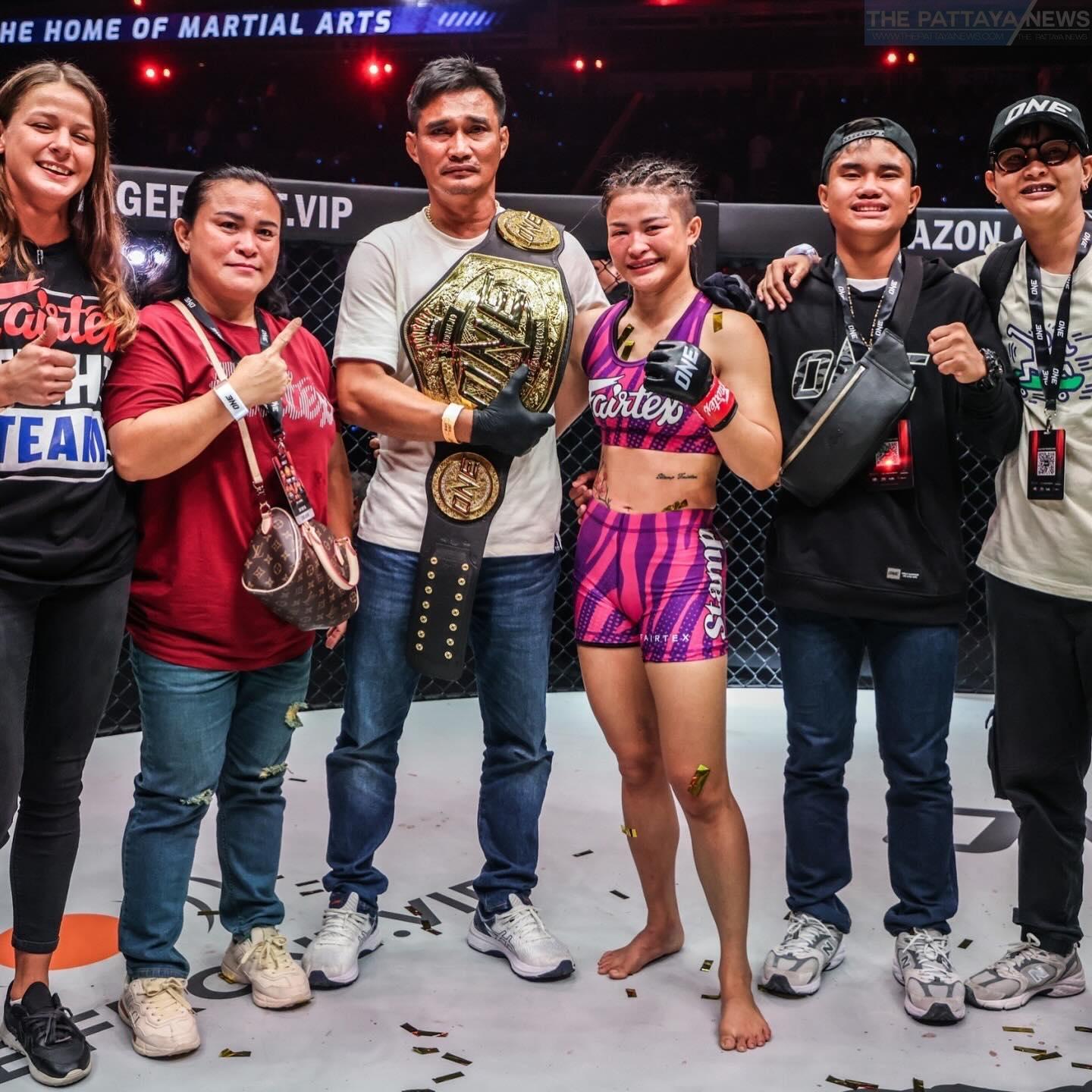 Stamp Fairtex Who Lives in Pattaya Becomes ONE Atomweight MMA