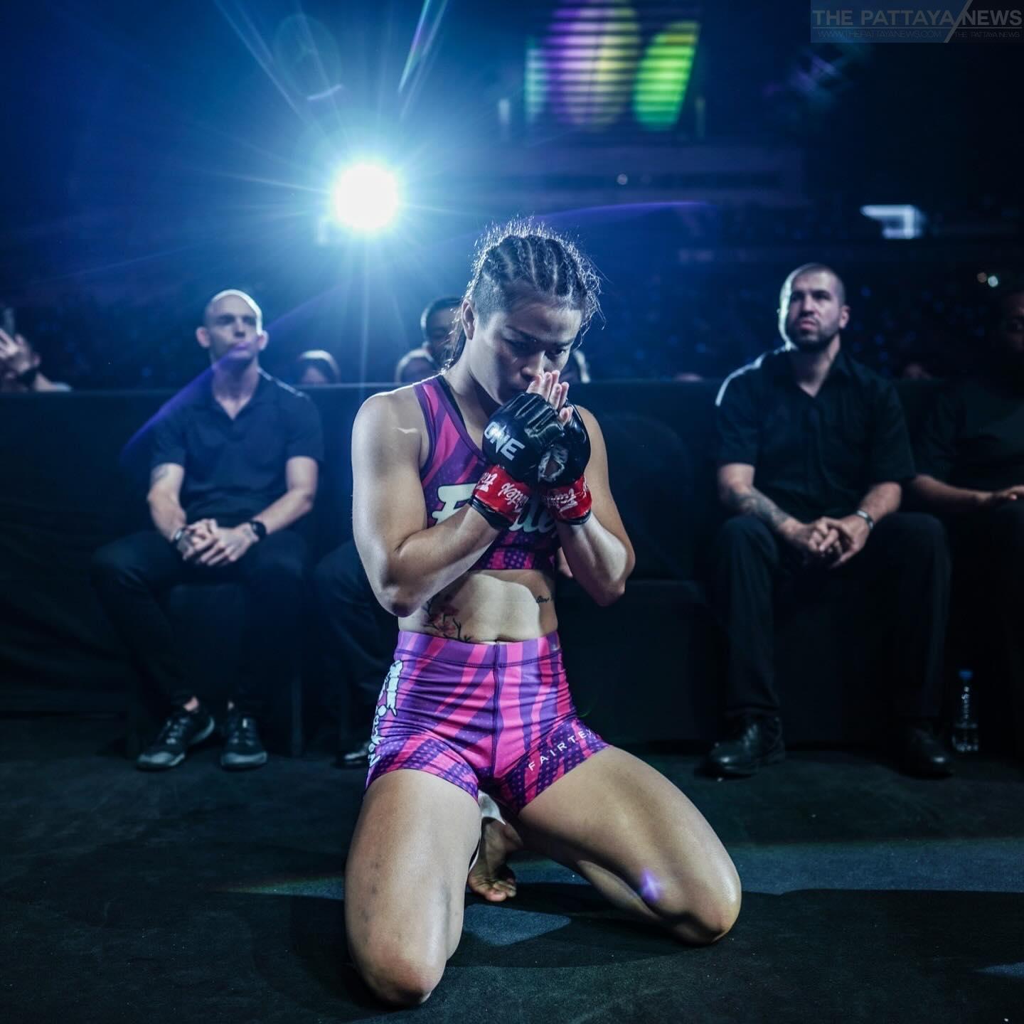 Stamp Fairtex Who Lives in Pattaya Becomes ONE Atomweight MMA