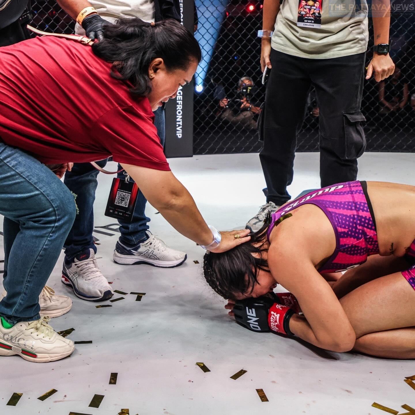 Stamp Fairtex Who Lives in Pattaya Becomes ONE Atomweight MMA