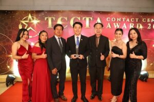 Pattaya Contact Center 1337 Wins Silver Best Contact Center Award