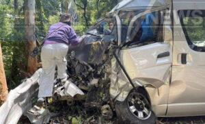 Seven Domestic Tourists Injured in Minivan Accident in Mae Hong Son, Thailand