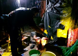 Intoxicated Woman Injured After Punching a Plate in Banglamung