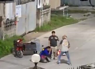 Thai Man Attacks Migrant Worker After Motorbike Crash in Banglamung