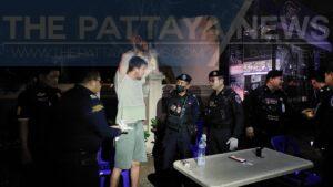 Pattaya Police Arrest Turkish Dine-and-Dash Suspect with Illegal Drugs