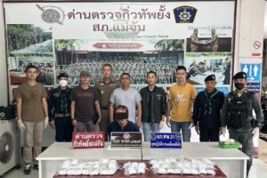 Alleged Drug Smuggler Arrested with 100,000 Amphetamine Pills in Chiang Rai