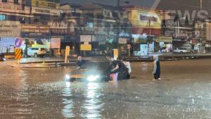 Pattaya Hit By Heavy Rains and Flooding