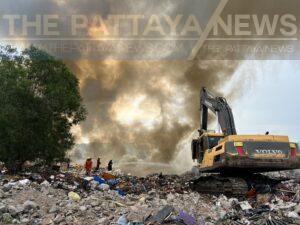 Fire Reported at Pattaya Waste Pit