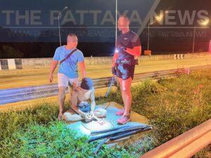 Pattaya Highway Police Arrest Serial Cable Thief