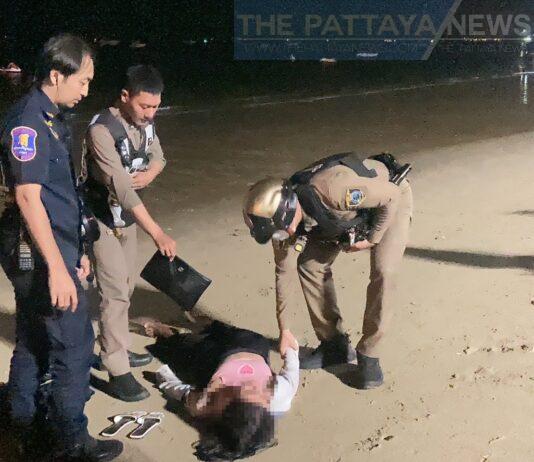 Pattaya Teen Rescues Depressed Woman Walking into Sea to try to Drown Herself