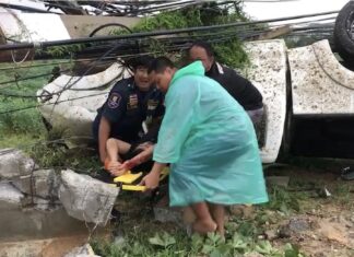 Uninen kuljettaja törmäsi Sattahipin voimatankoon ja kärsii vähäisiä vammoja